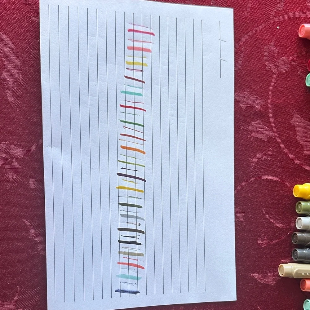 Stampin' Write Dual-Tip Markers Set Brush Tips Work/FINE TIPS DO NOT WORK - Picture 3 of 3